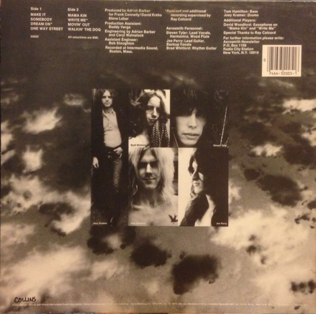 Aerosmith - Aerosmith (12” - 35) music collectible [Barcode 074643200516] - Main Image 2