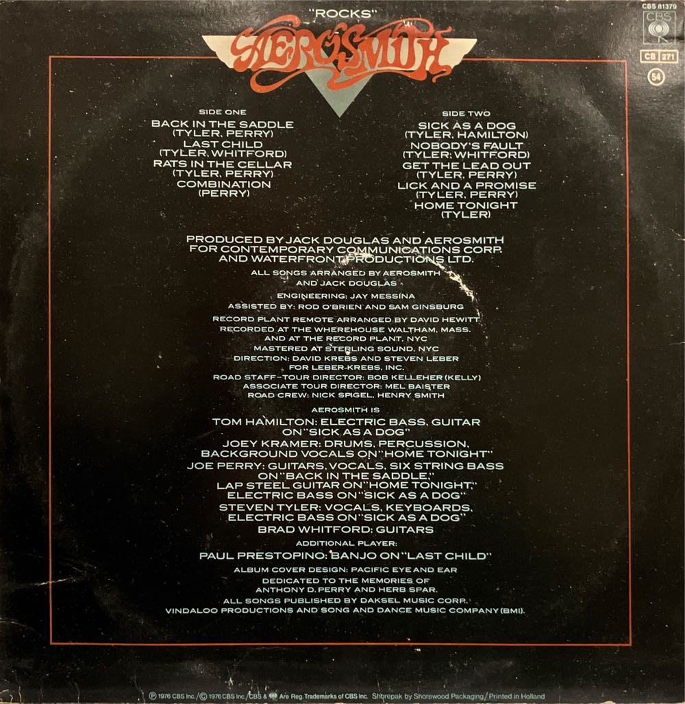 Aerosmith Pink - Aerosmith (CD - 35) music collectible - Main Image 4
