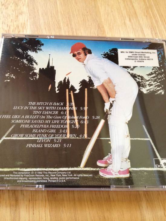 Elton John: Greatest Hits Volume II - Elton John (CD - 52) music collectible [Barcode 731451253324] - Main Image 2