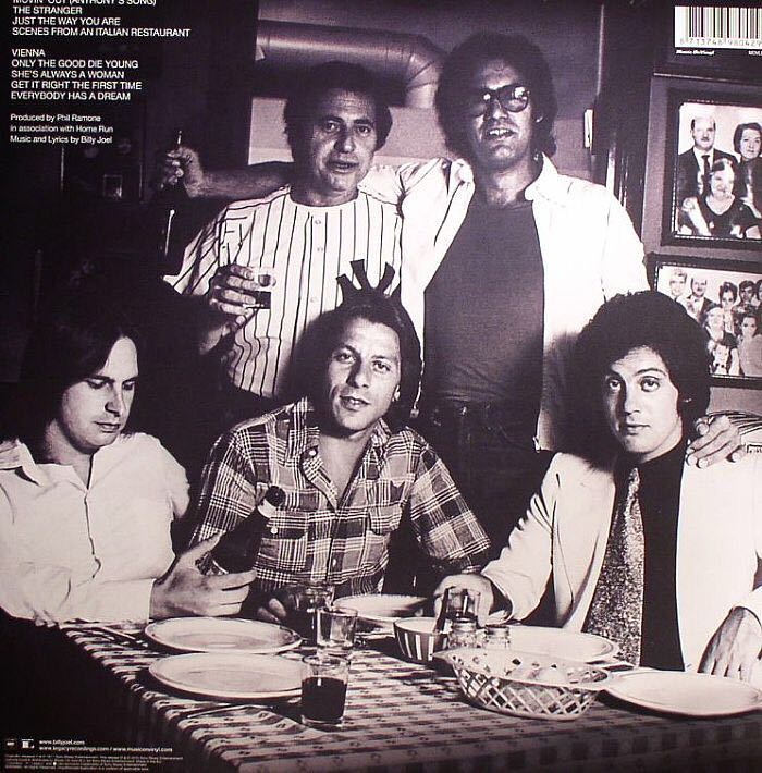 The Stranger - Billy Joel (12” - 42) music collectible - Main Image 2
