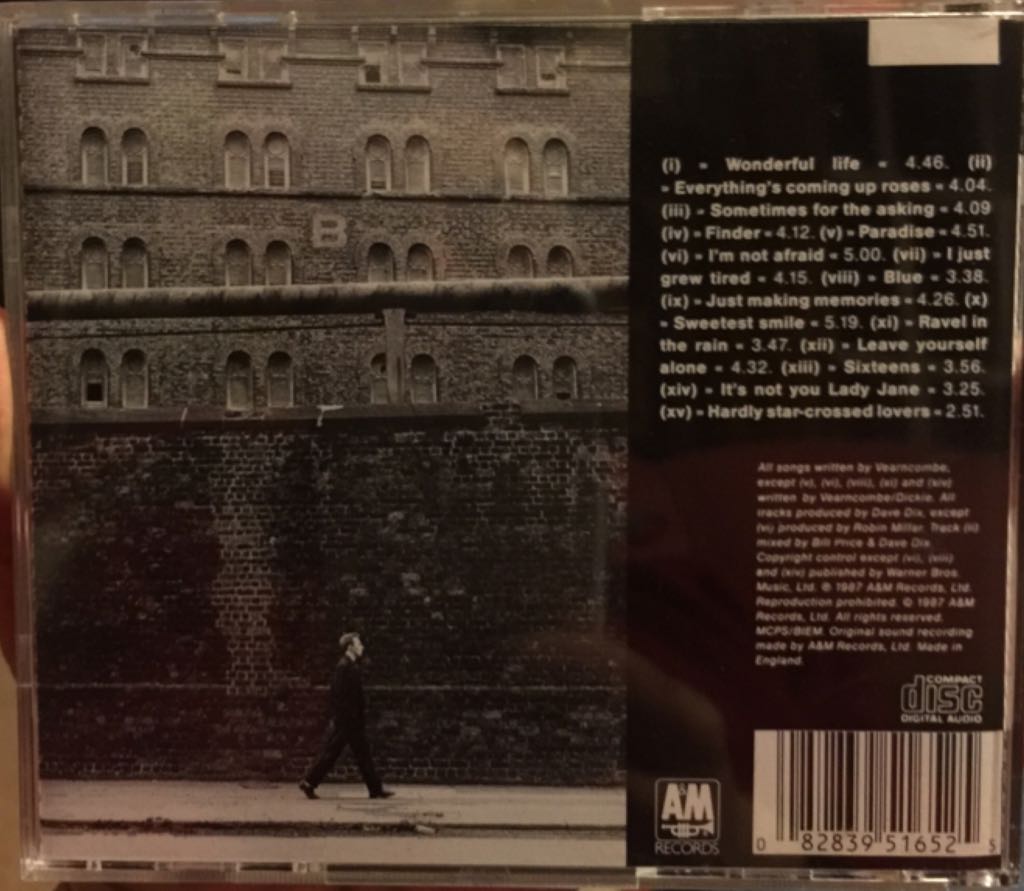 Wonderful Life - Black (CD - 6329) music collectible [Barcode 082839516525] - Main Image 2