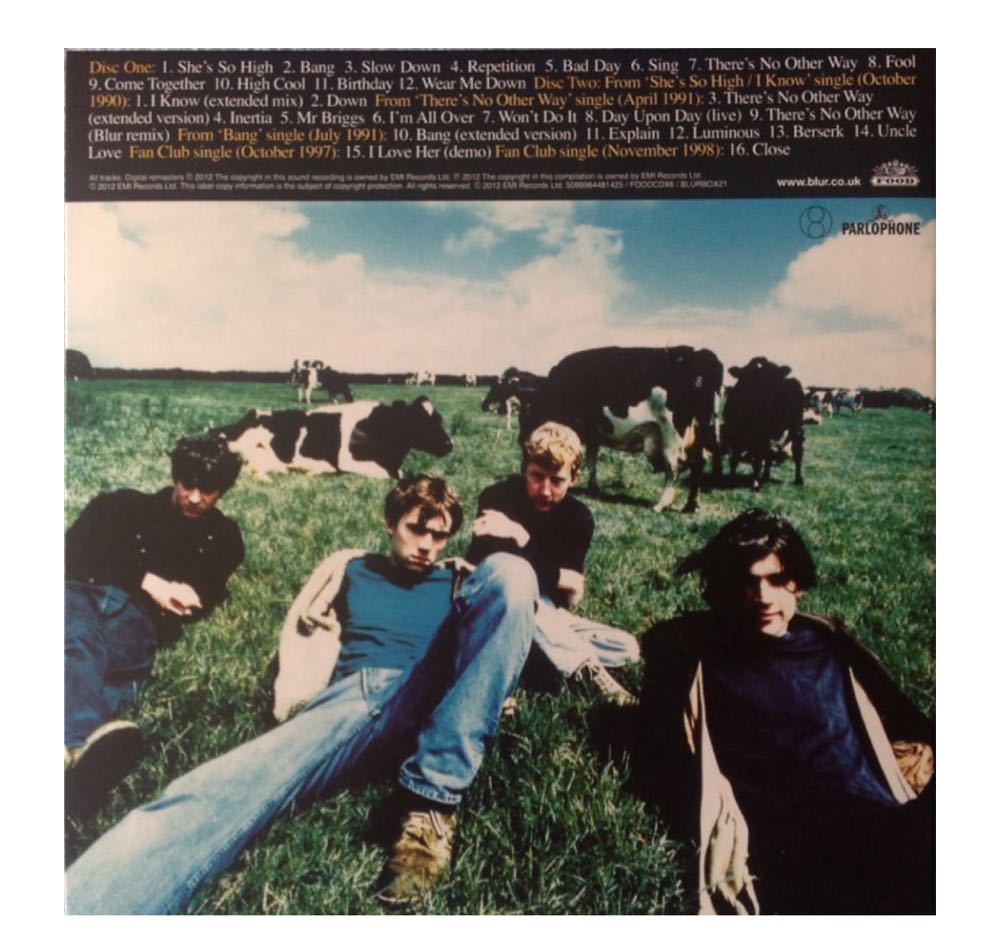 Leisure - Blur (12”) music collectible [Barcode 5099962483216] - Main Image 2