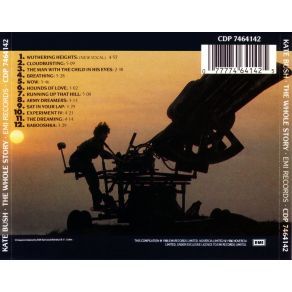 The Whole Story - Kate Bush (CD - 48:55) music collectible [Barcode 077774641425] - Main Image 2