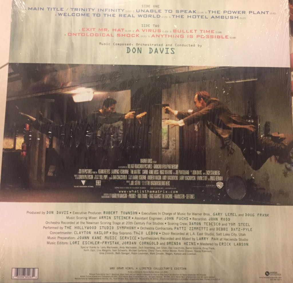 The Matrix - Soundtrack (CD) music collectible [Barcode 030206602630] - Main Image 2