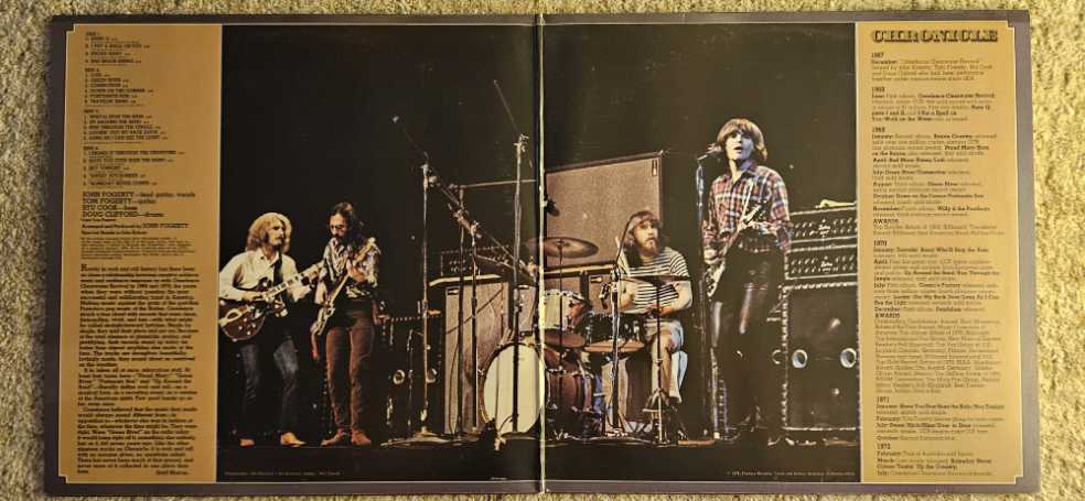 Chronicle Vol 1 - Creedence Clearwater Revival (12”) music collectible - Main Image 3