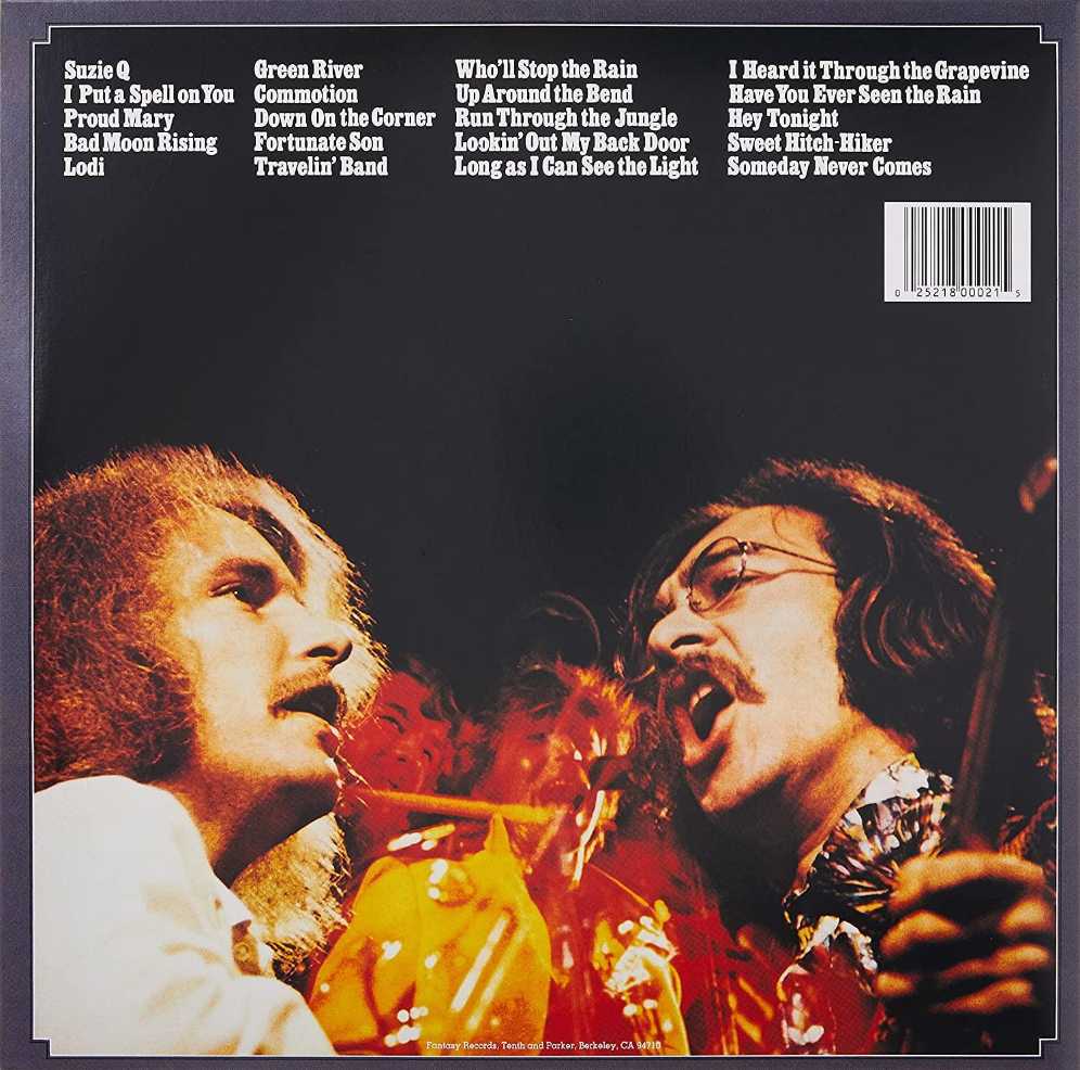 Chronicle - The 20 Greatest Hits - Creedence Clearwater Revival (12” - 68) music collectible - Main Image 2