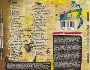 Madonna Celebration - Madonna (CD) music collectible - Main Image 2