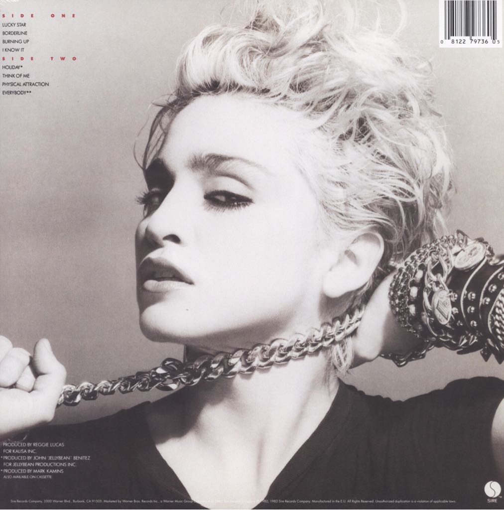 Madonna - Madonna (Cassette) music collectible - Main Image 2