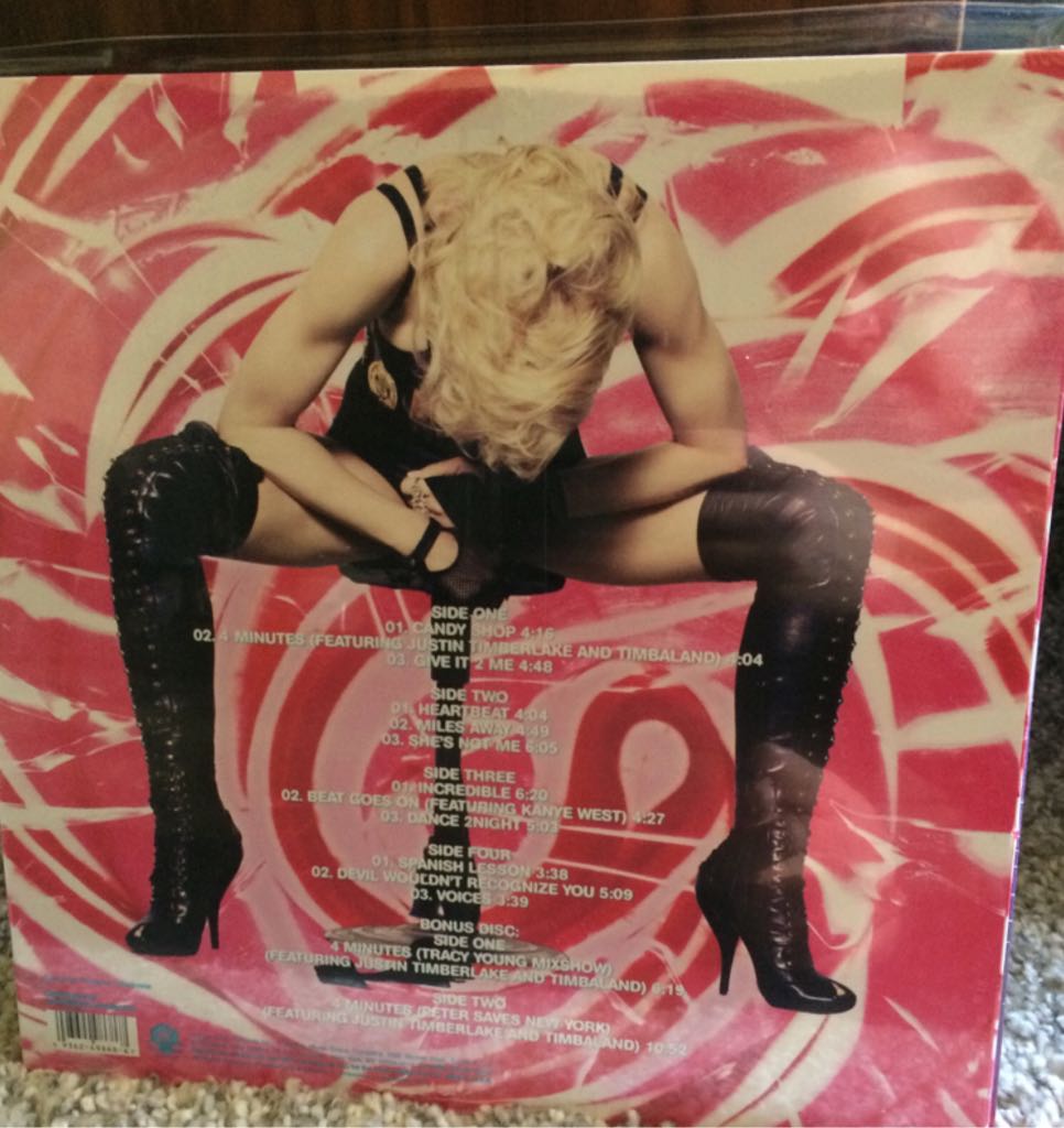 Hard Candy - Madonna (12”) music collectible [Barcode 093624986867] - Main Image 2