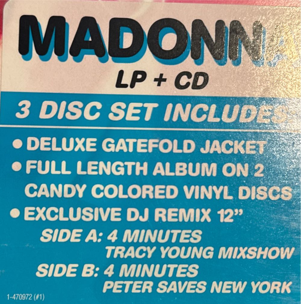 Hard Candy - Madonna (12”) music collectible [Barcode 093624986867] - Main Image 3