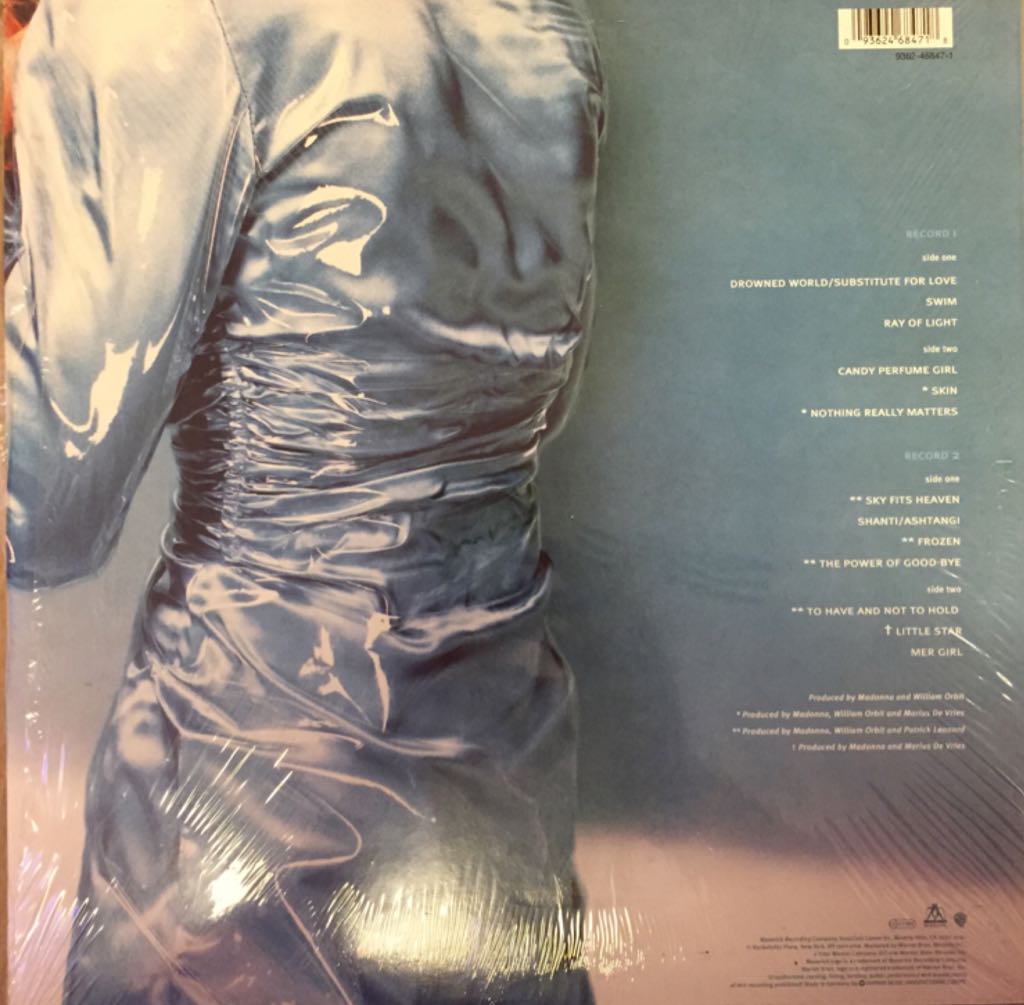 Ray of Light - Madonna (12” - 66) music collectible [Barcode 093624684718] - Main Image 2