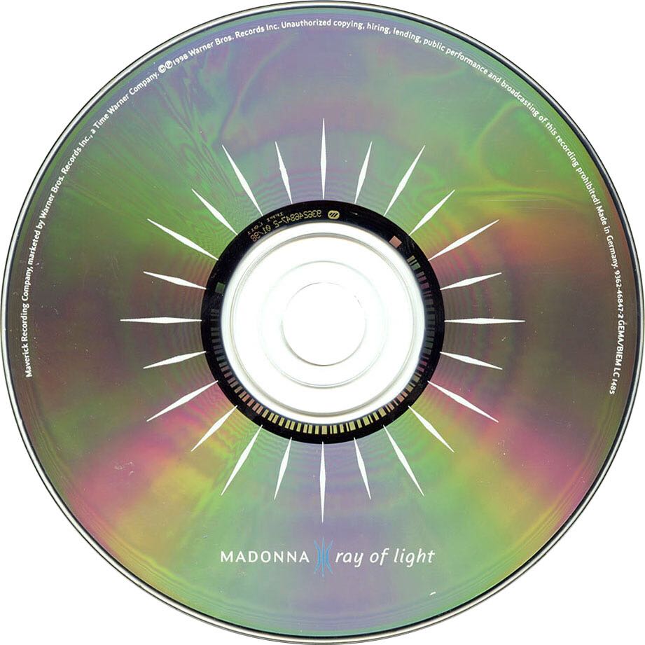 Madonna Ray Of Light - Madonna (CD - 66) music collectible [Barcode 093624684725] - Main Image 4