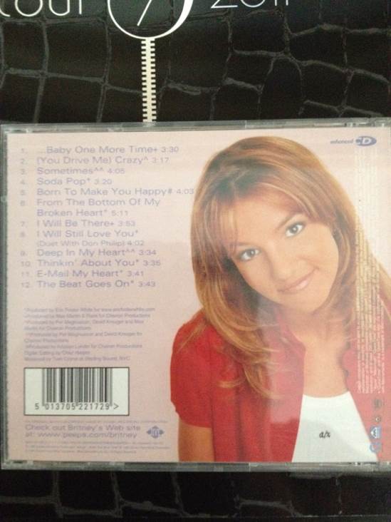 ...Baby One More Time - Britney Spears (CD) music collectible - Main Image 2