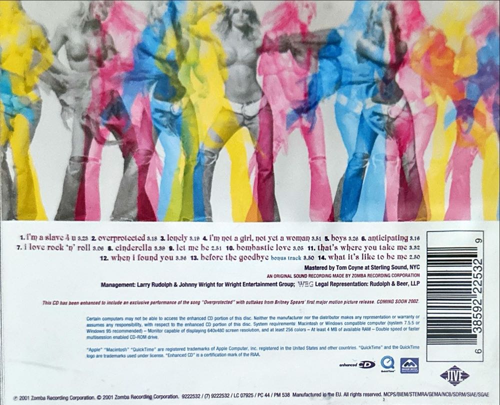 Britney - Britney Spears (CD) music collectible [Barcode 638592225329] - Main Image 2