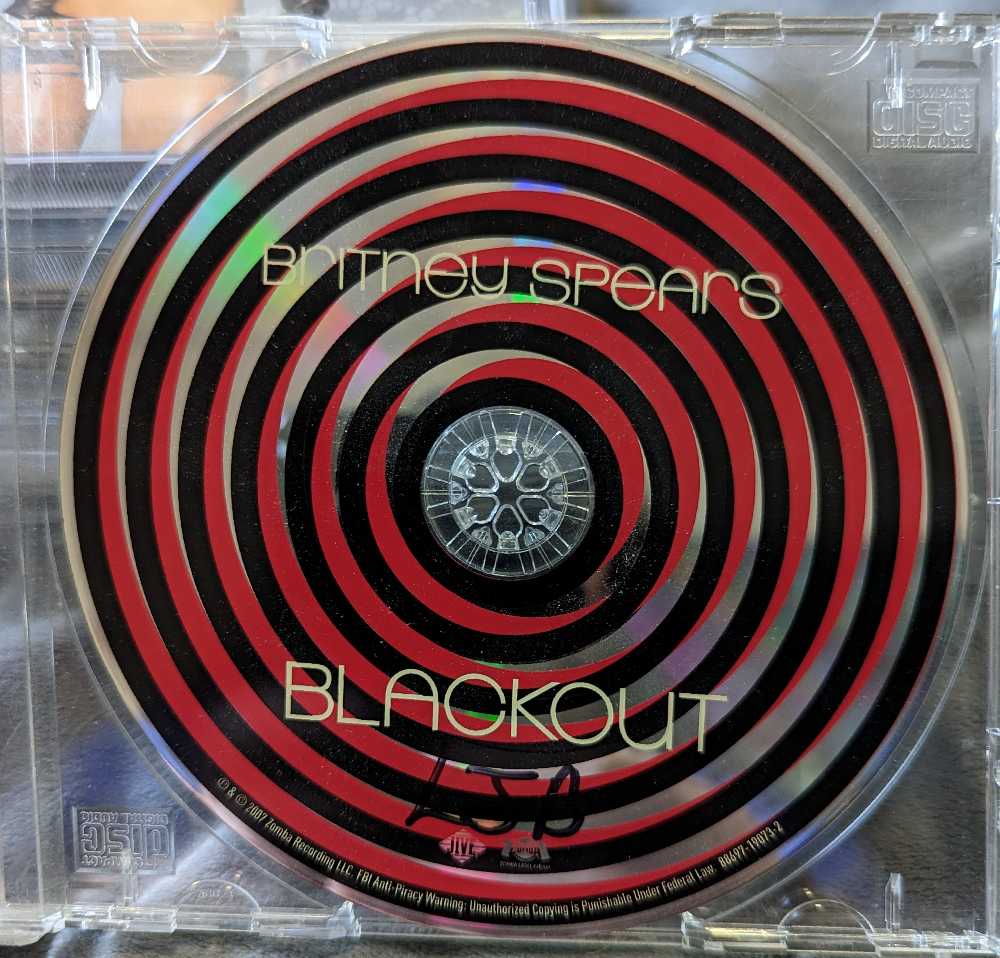 Blackout - Britney Spears (CD - 43) music collectible [Barcode 886971907322] - Main Image 4