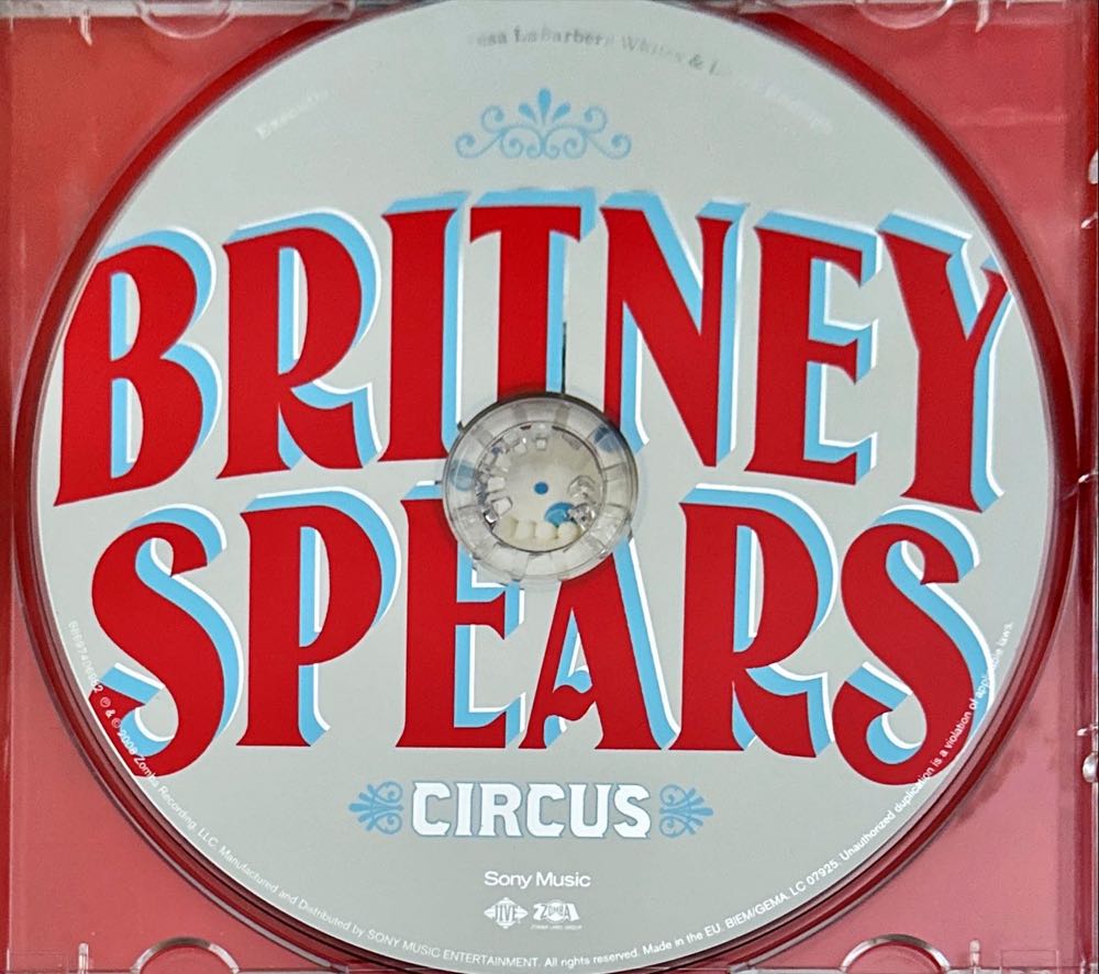 Circus - Britney Spears (CD) music collectible [Barcode 886974069829] - Main Image 3