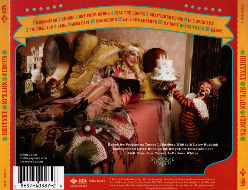 Circus - Britney Spears (CD) music collectible - Main Image 2