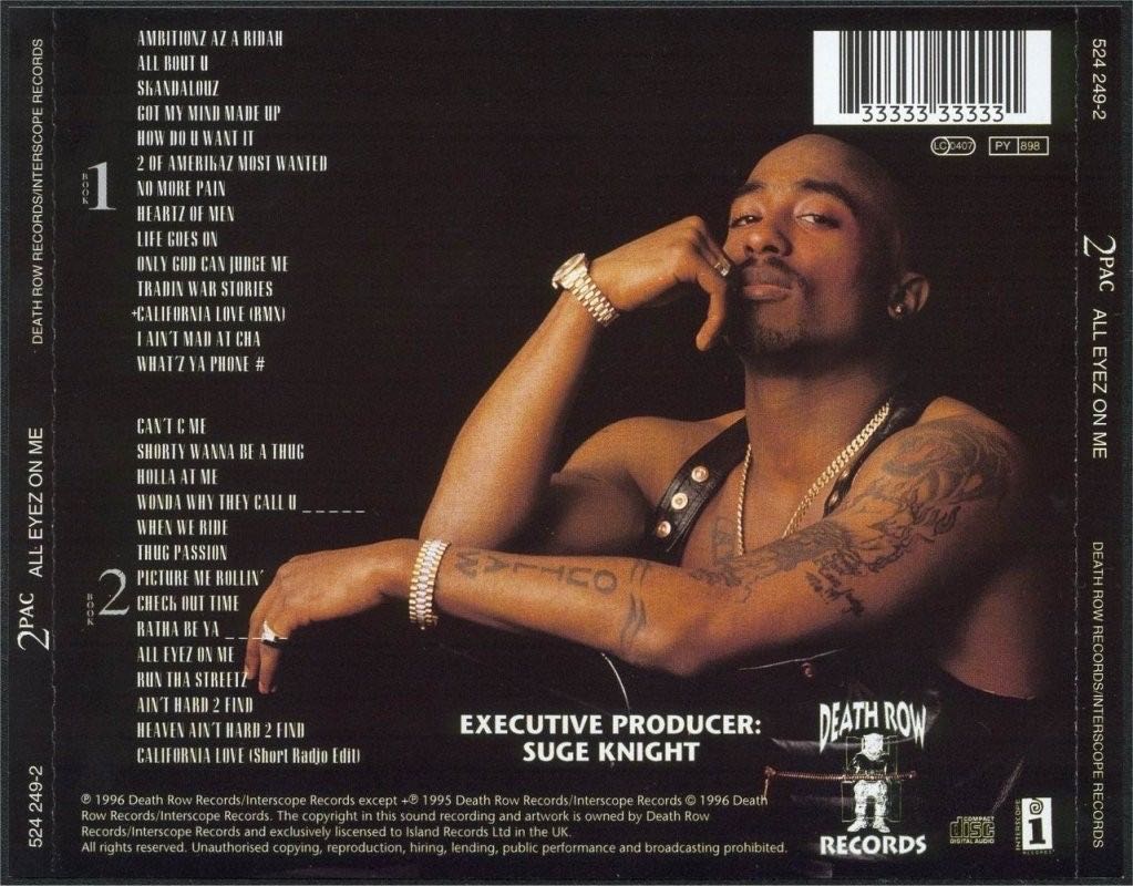 All Eyez On Me - 2pac (CD - 132) music collectible - Main Image 2