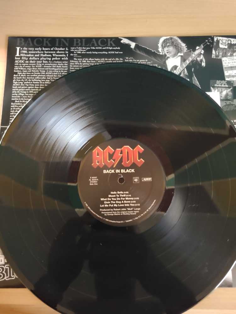 Back In Black - AC/DC (12” - 42) music collectible [Barcode 696998020719] - Main Image 3