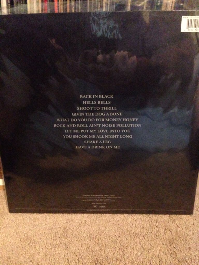 Back In Black - AC/DC (12”) music collectible - Main Image 2