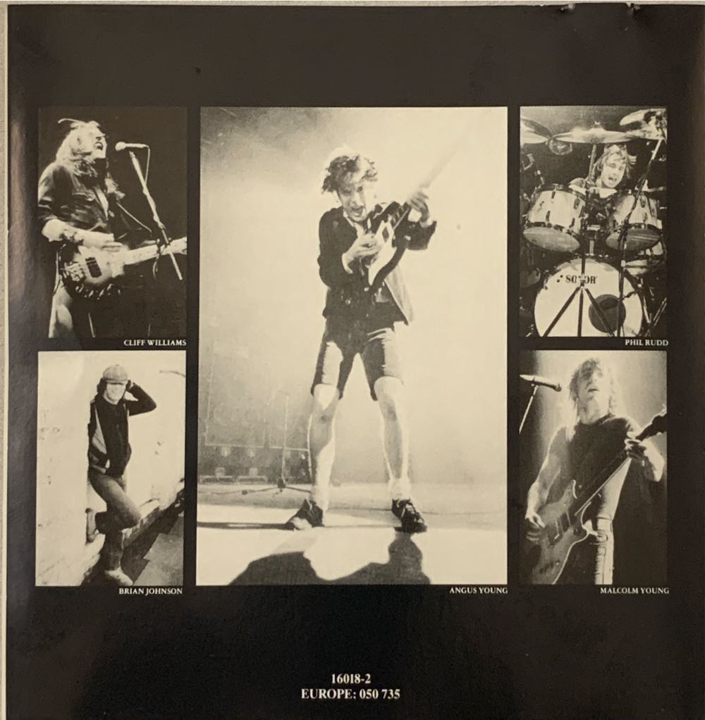 Back In Black - AC/DC (CD) music collectible - Main Image 3