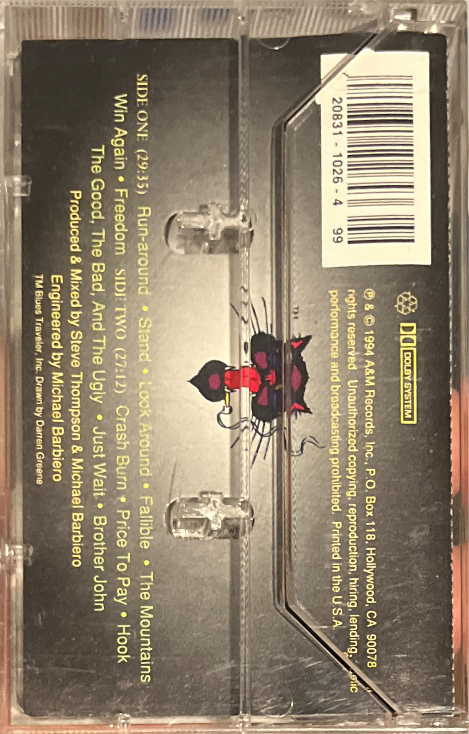 Four - Blues Traveler (Cassette) music collectible [Barcode 731454026543] - Main Image 2