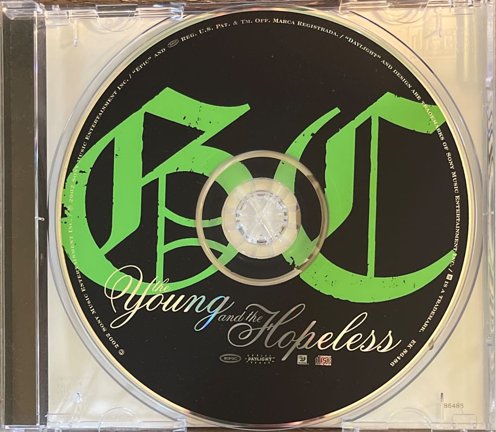 The Young And The Hopeless - Good Charlotte (CD - 4554) music collectible [Barcode 696998648623] - Main Image 3