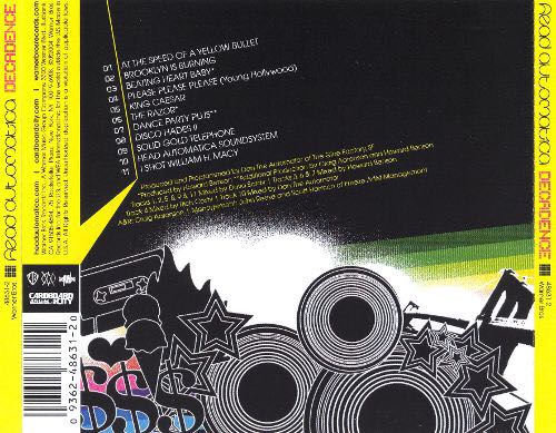Decadence - Head Automatica (CD - 37:45) music collectible [Barcode 093624863120] - Main Image 2