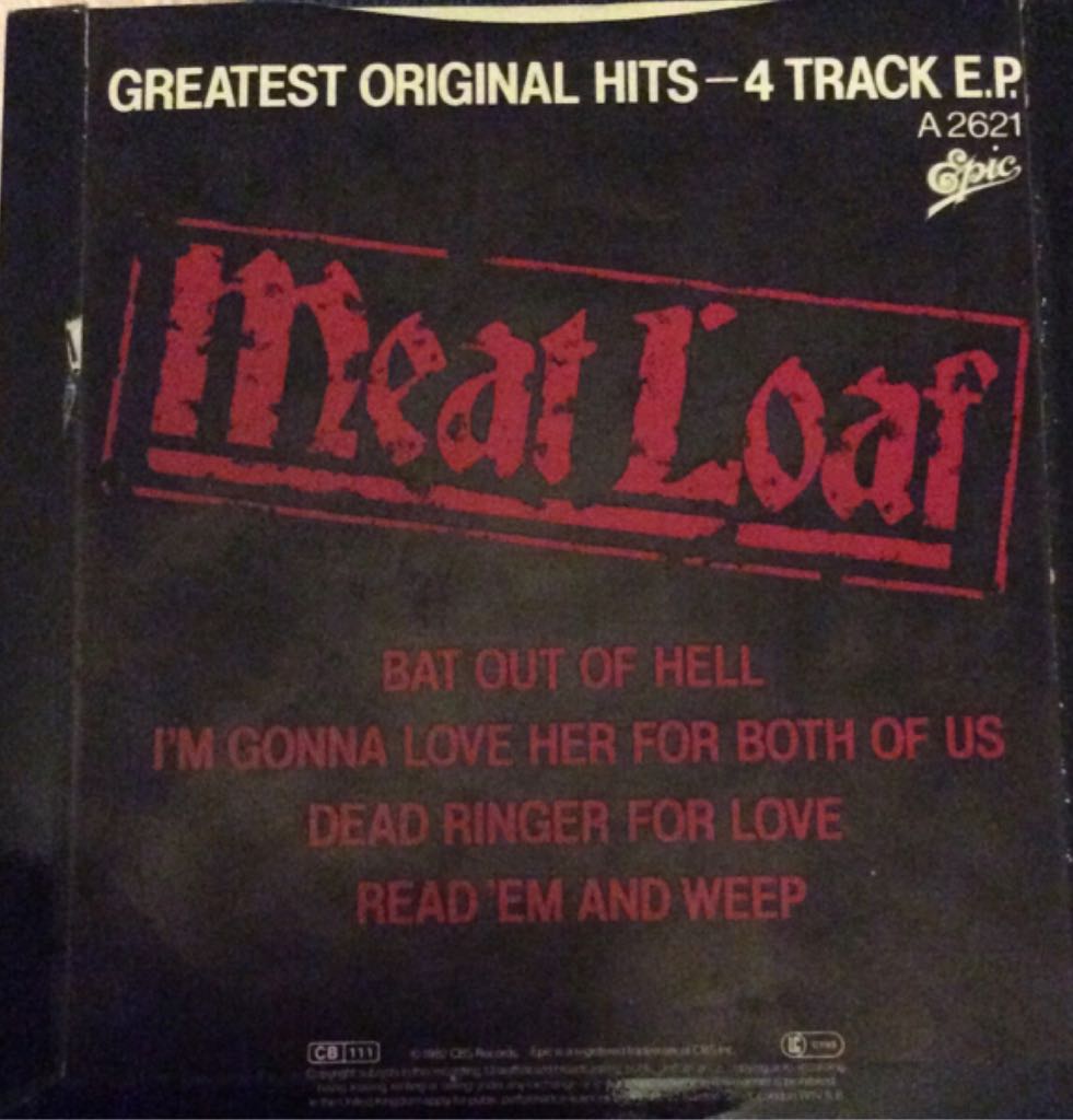 Bat Out Of Hell - Meat Loaf (7”) music collectible - Main Image 2