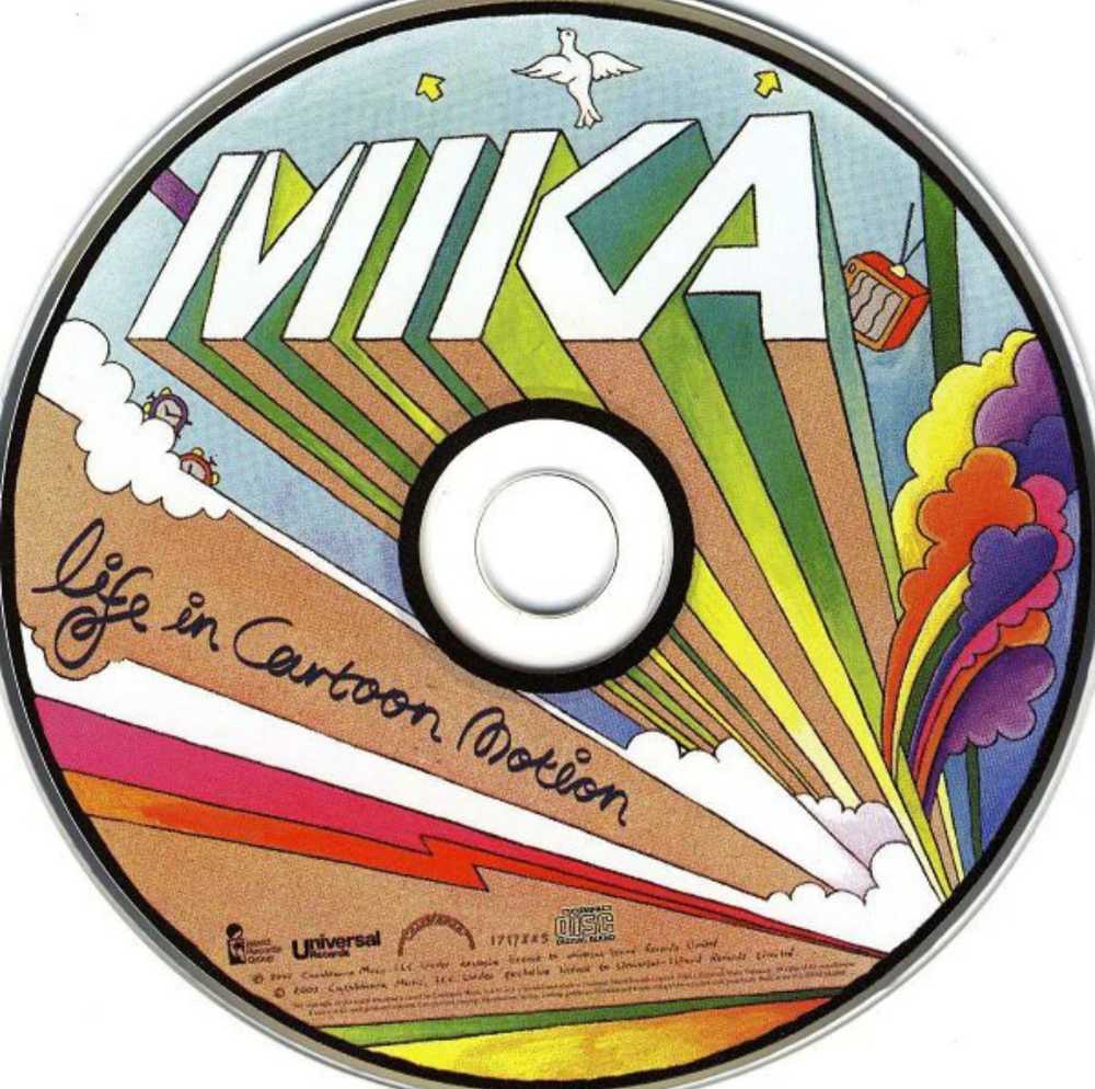 Life In Cartoon Motion - Mika (CD - 47) music collectible [Barcode 602517173354] - Main Image 3
