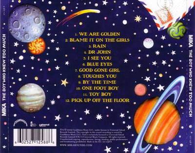 The Boy Who Knew Too Much - Mika (CD) music collectible [Barcode 602527198668] - Main Image 2