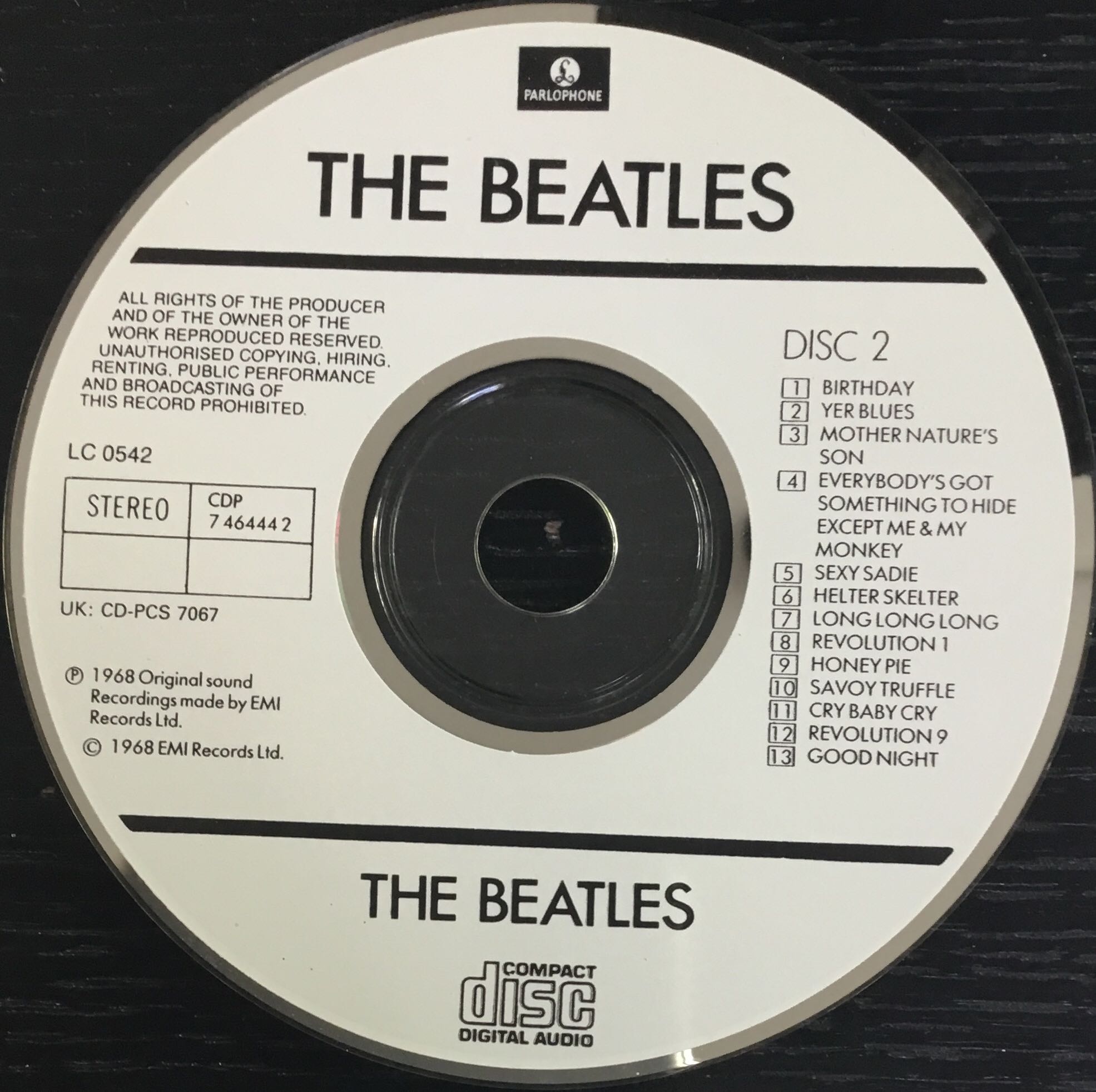 The Beatles / The White Album - Beatles, The (CD - 93) music collectible [Barcode 077774644389] - Main Image 4