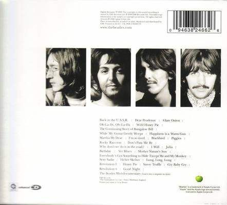 Beatles (White Album) - Beatles (CD - 94) music collectible [Barcode 094638246626] - Main Image 2