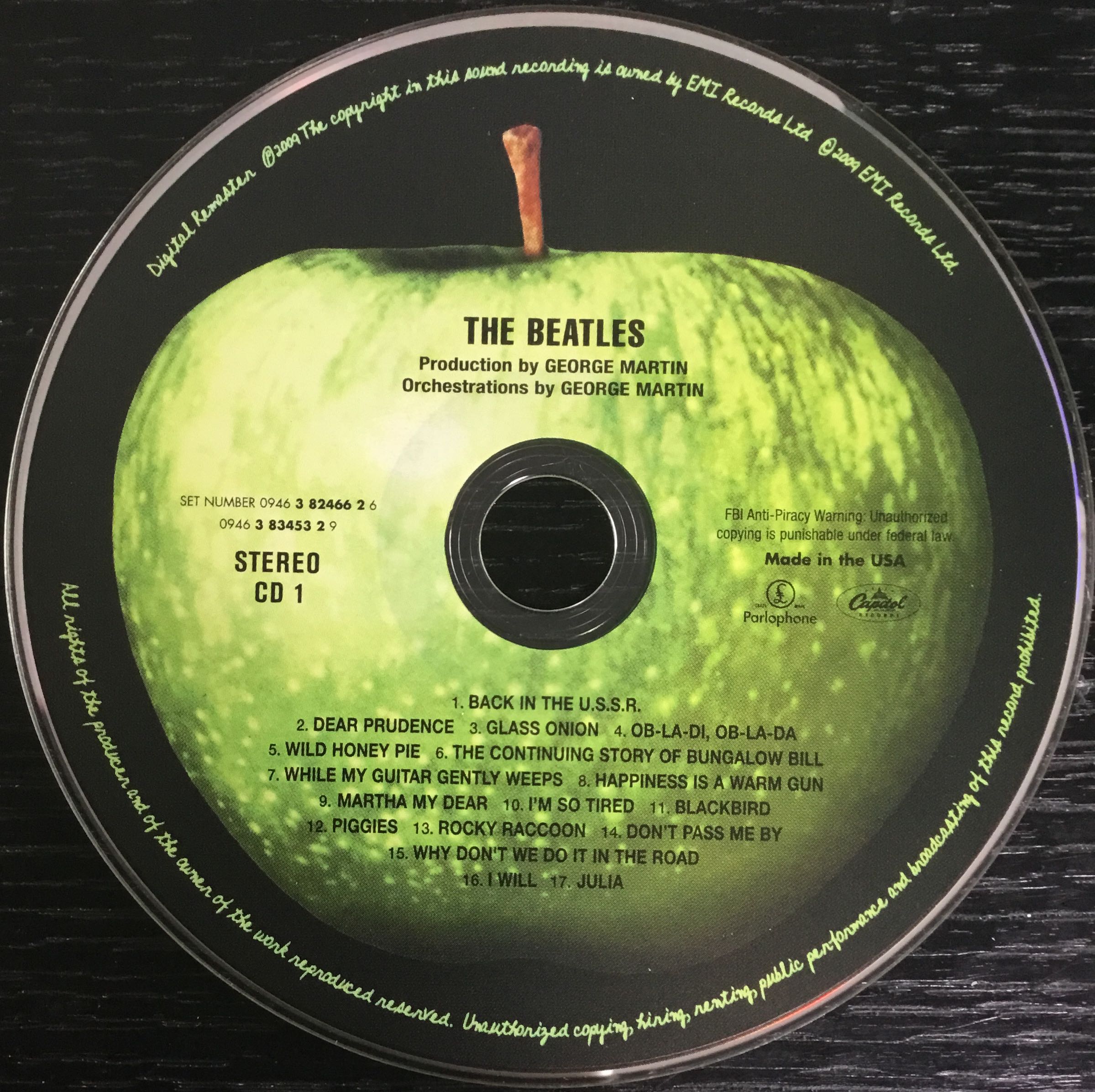 Beatles (White Album) - Beatles (CD - 94) music collectible [Barcode 094638246626] - Main Image 4