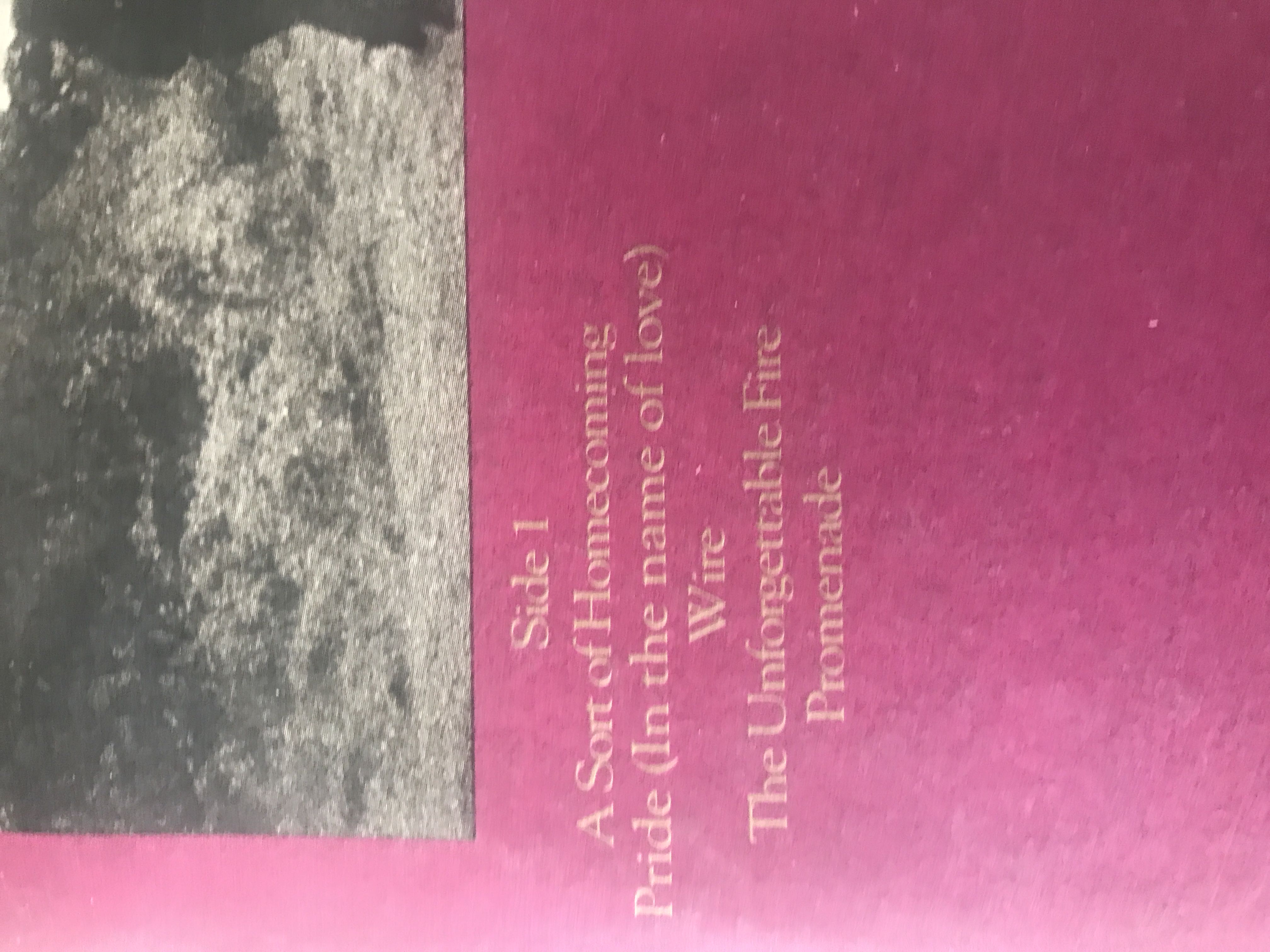 The Unforgettable Fire - U2 (12”) music collectible - Main Image 2