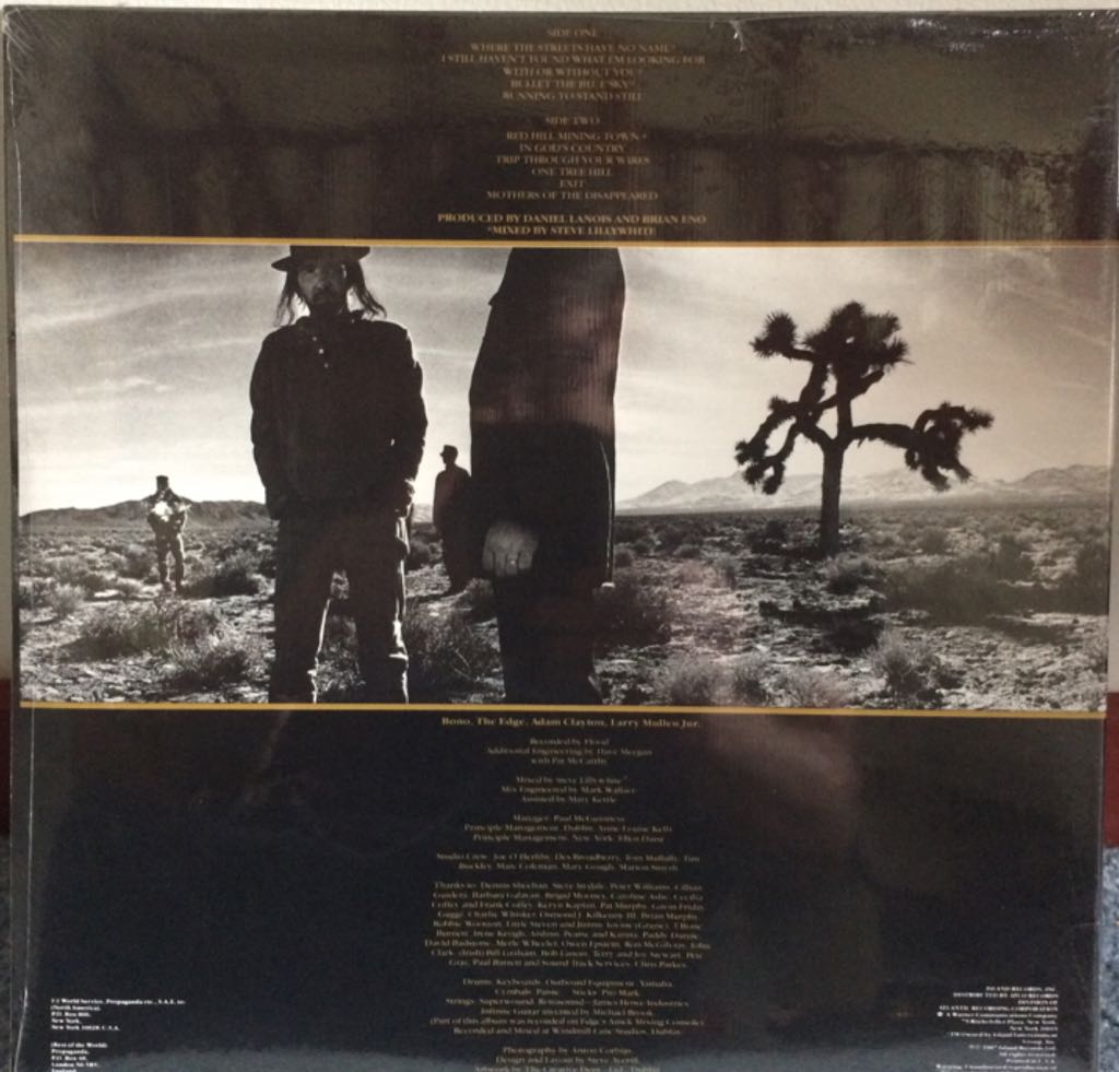 The Joshua Tree - U2 (12” - 50) music collectible - Main Image 2