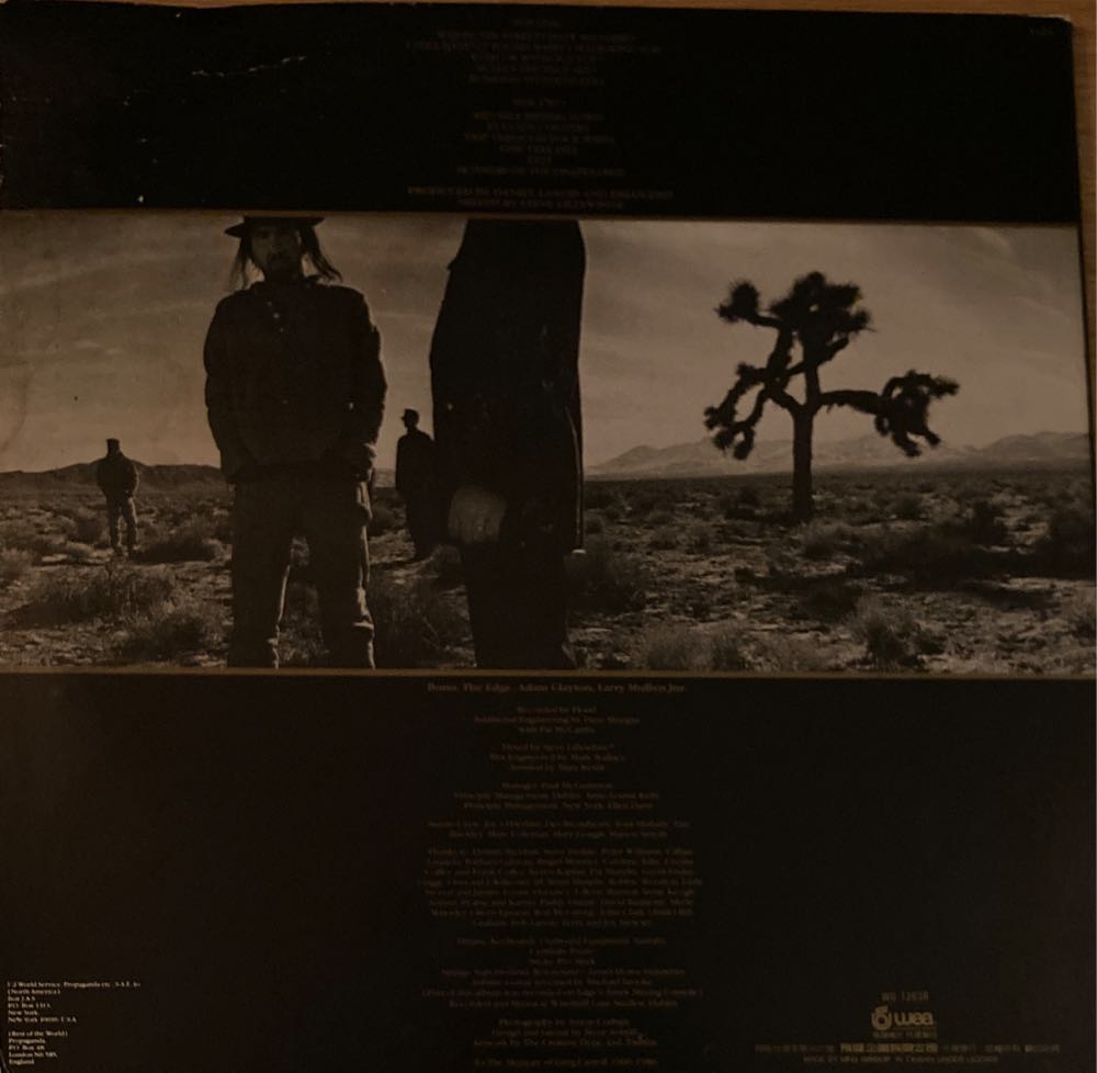 The Joshua Tree - U2 (12”) music collectible - Main Image 2