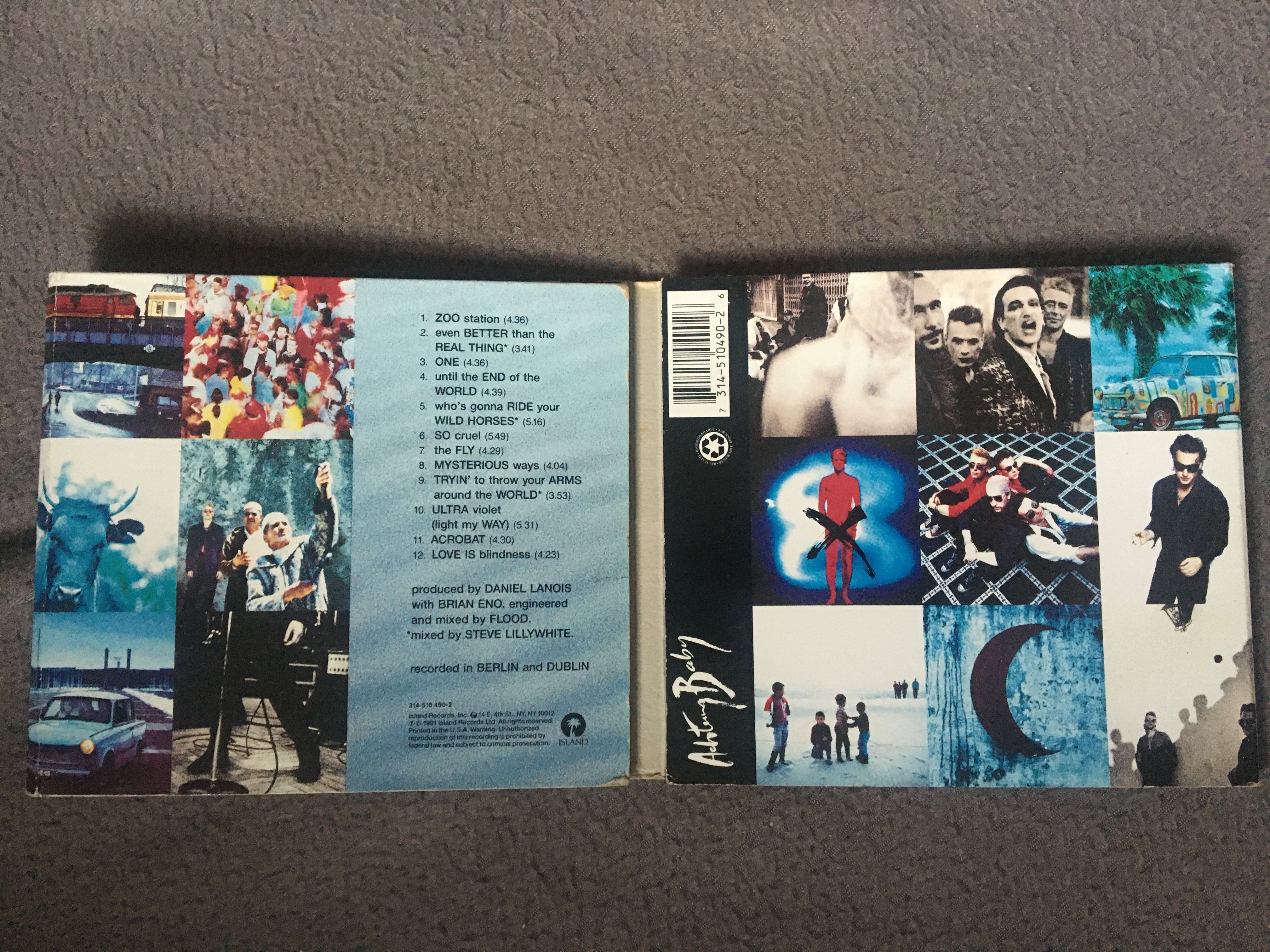 Achtung Baby - U2 (CD) music collectible [Barcode 731451049026] - Main Image 3