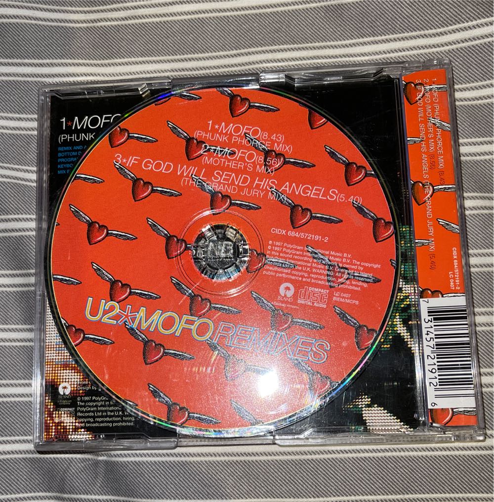 Mofo - U2 (CD) music collectible [Barcode 731457219126] - Main Image 2