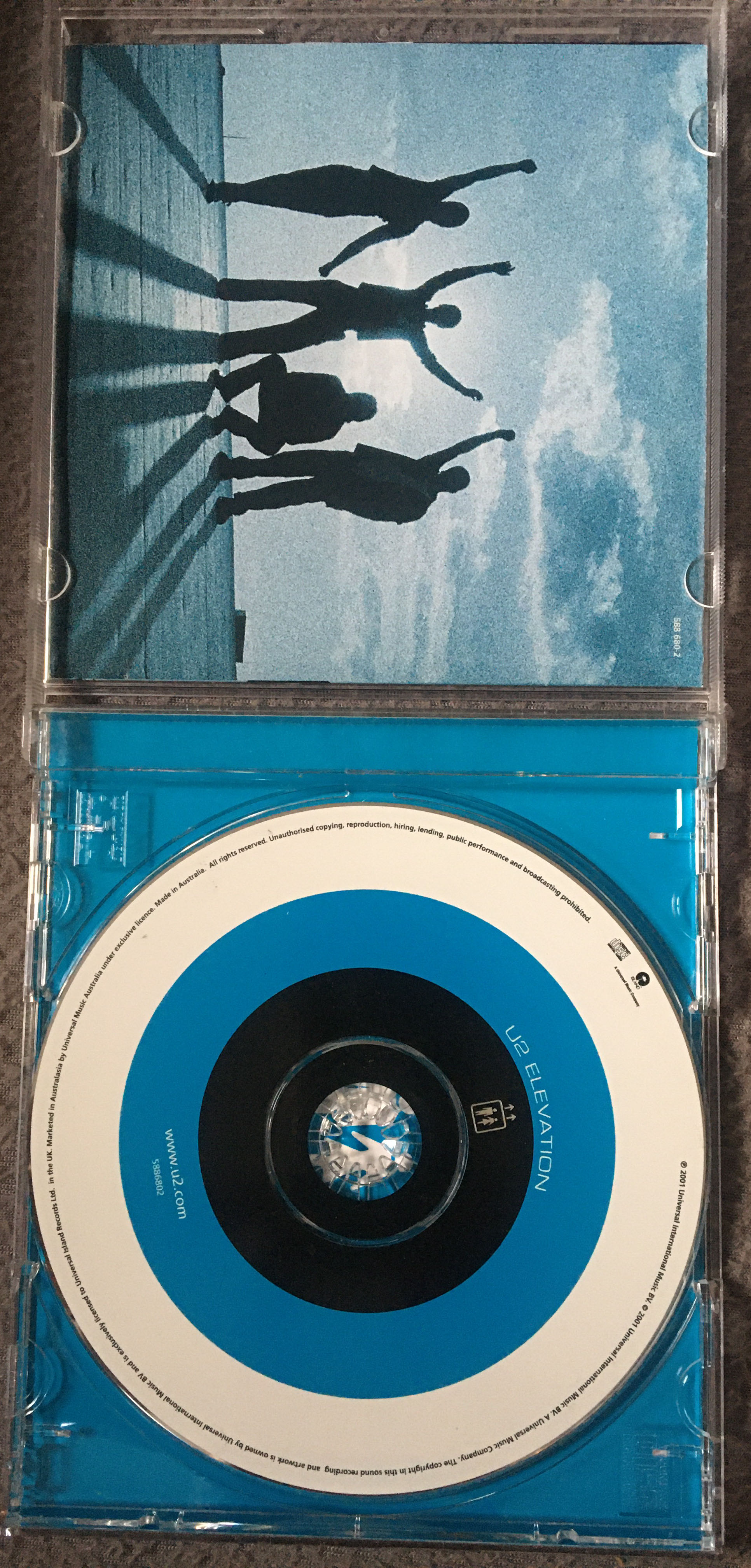 Elevation - U2 (CD) music collectible [Barcode 731458868026] - Main Image 3