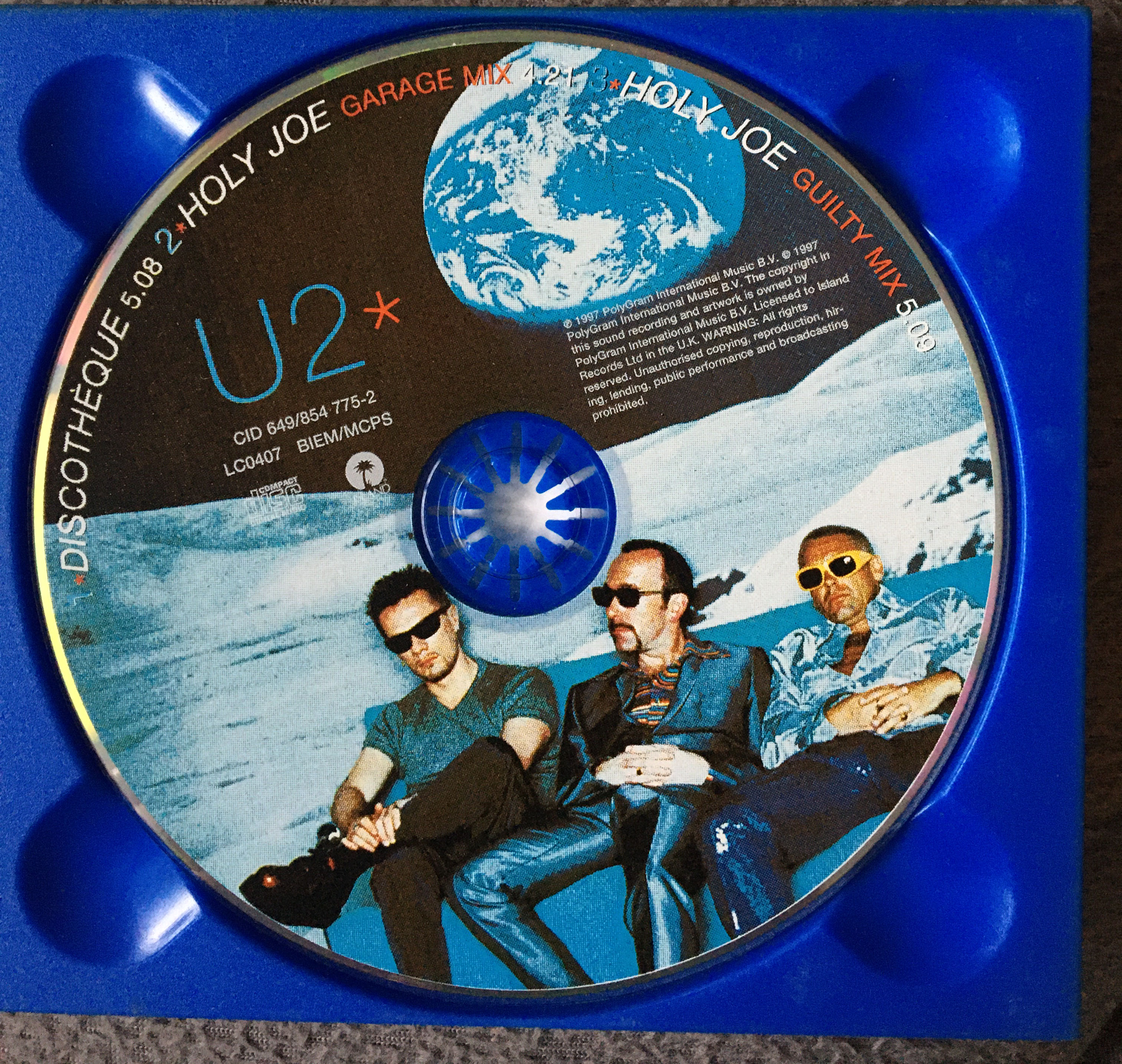 Discotheque - U2 (CD - 14.43) music collectible [Barcode 042285477528] - Main Image 3