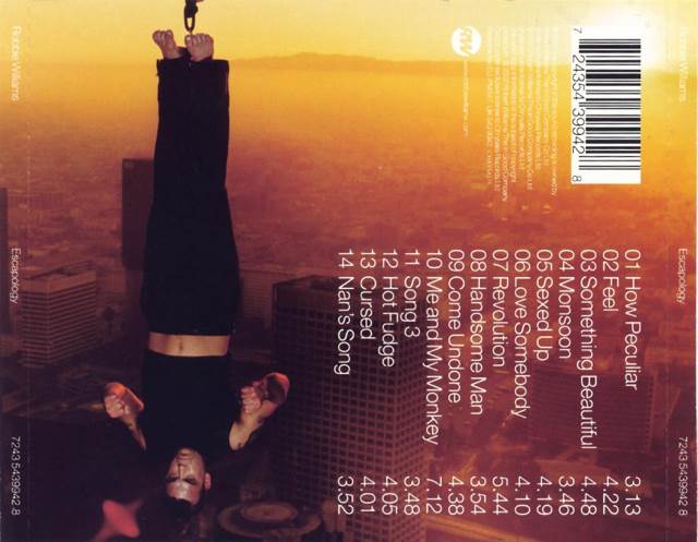 Escapology - Williams, Robbie (CD - 73:55) music collectible [Barcode 724354399428] - Main Image 2