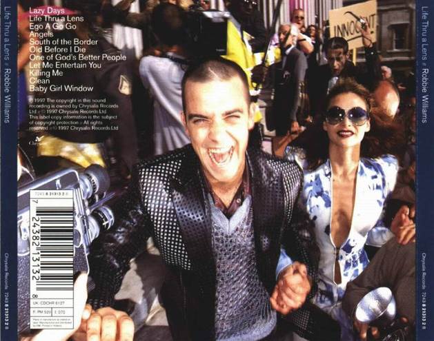 Life Thru A Lens - Robbie Williams (CD - 52.48) music collectible [Barcode 724382131328] - Main Image 2
