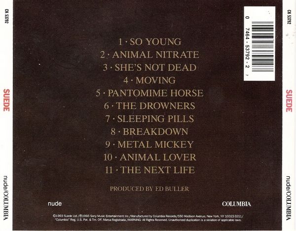 Suede - Suede (CD) music collectible - Main Image 2