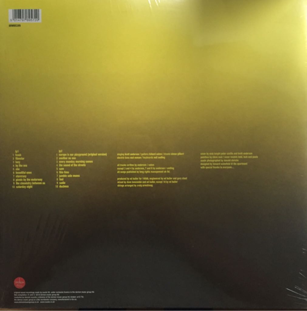 Coming Up - Suede (12”) music collectible [Barcode 5014797895720] - Main Image 2
