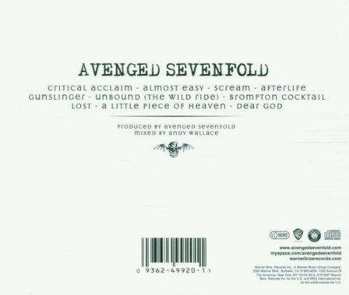 Avenged Sevenfold - Avenged Sevenfold (CD - 53:30) music collectible [Barcode 093624991434] - Main Image 2