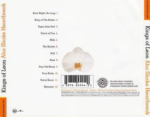 Aha Shake Heartbreak - Kings Of Leon (CD - 35) music collectible [Barcode 828766454420] - Main Image 2