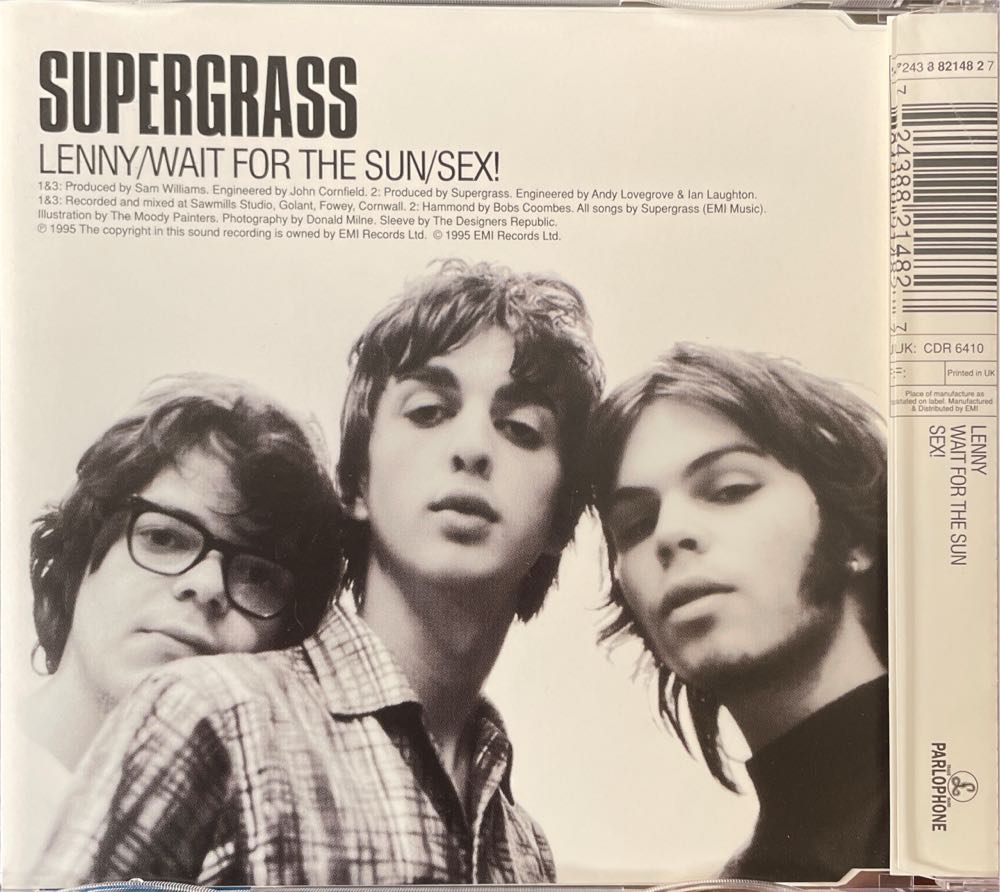Lenny - Supergrass (CD) music collectible [Barcode 724388214827] - Main Image 2