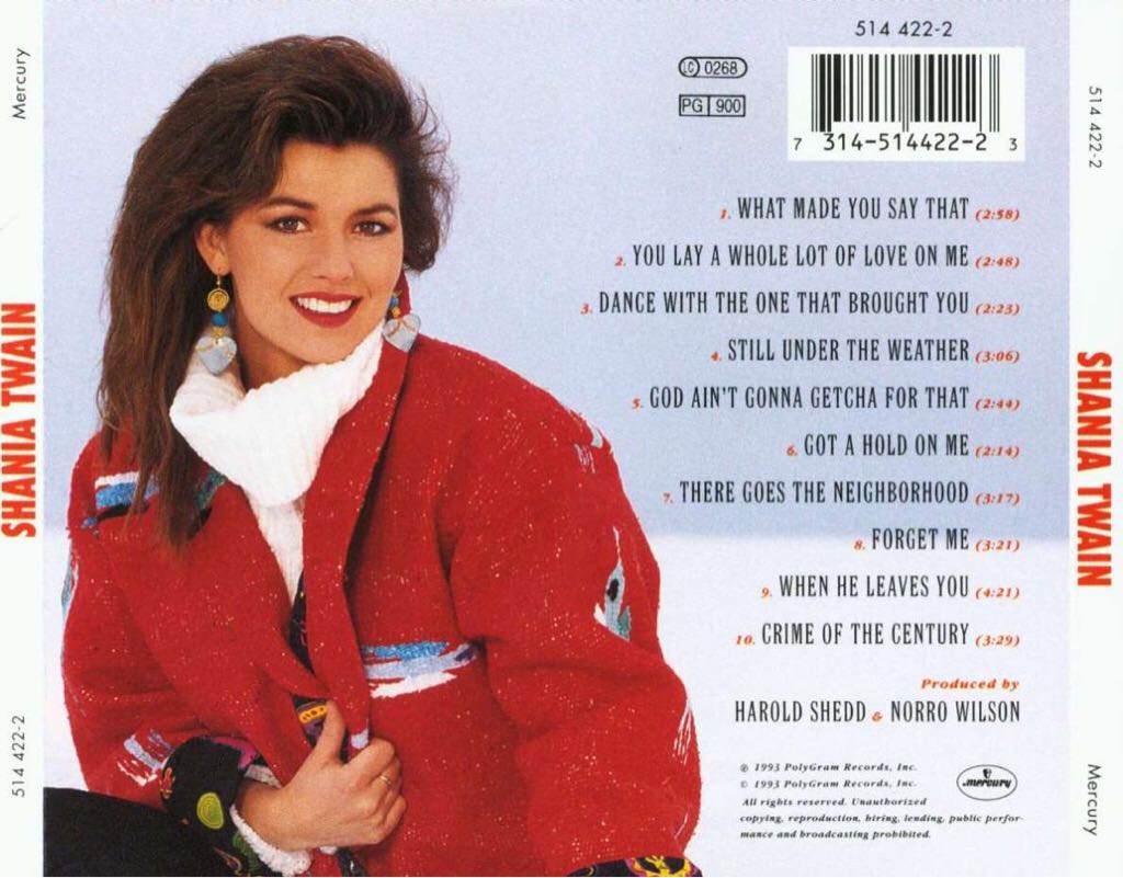 Shania Twain - Twain, Shania (CD) music collectible - Main Image 2