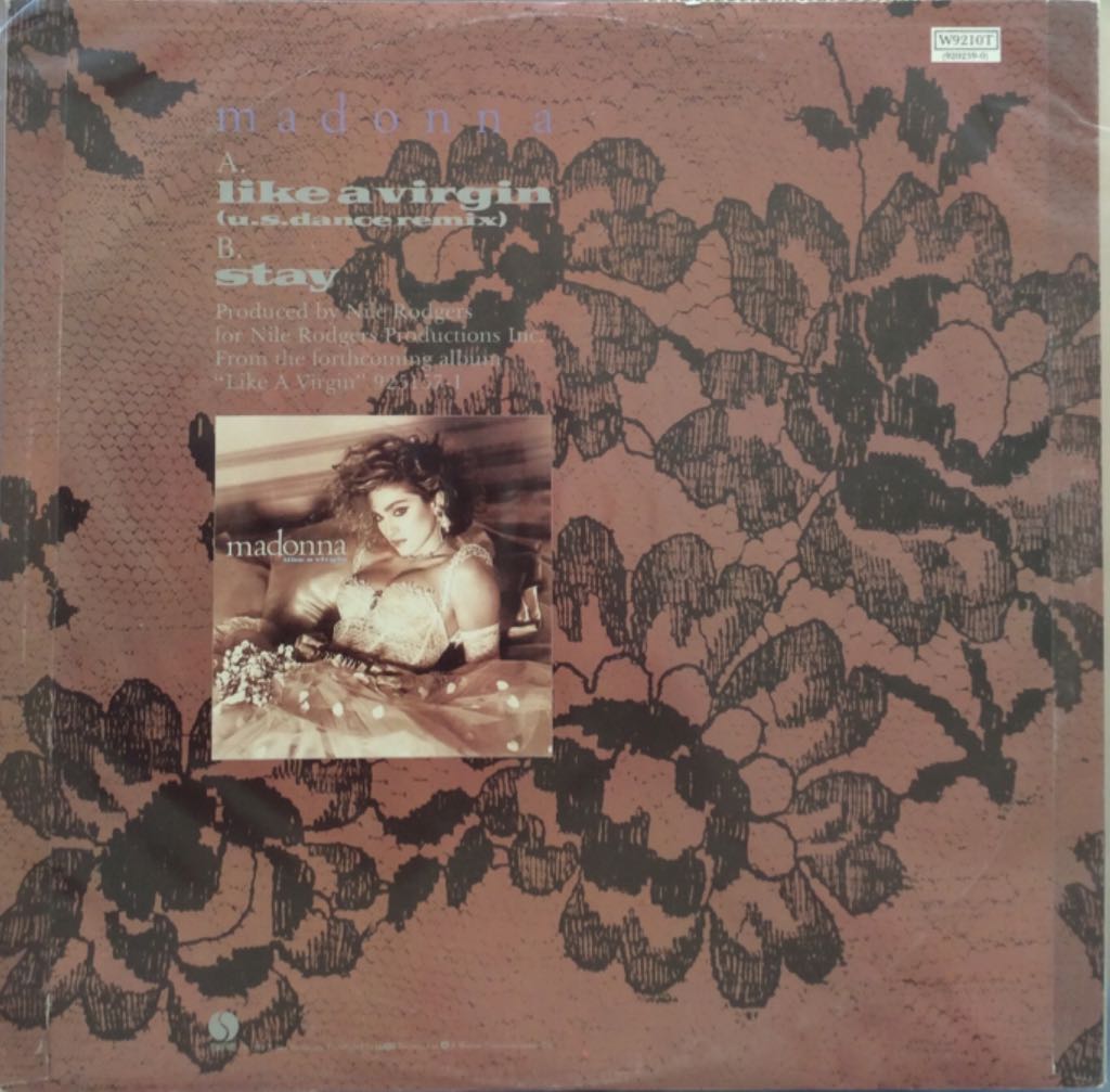 Like A Virgin - Madonna (7”) music collectible - Main Image 2